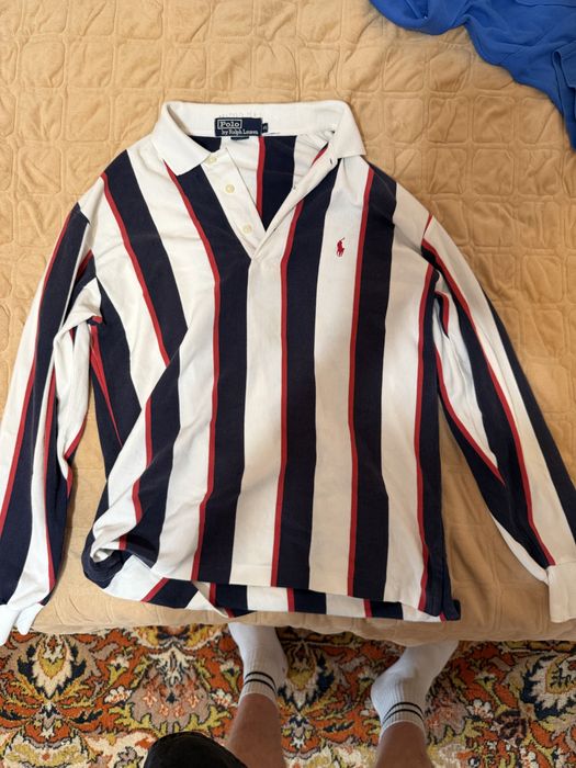 Polo Ralph Lauren — оригинальная мужская кофта / rugby polo 100% Cotton