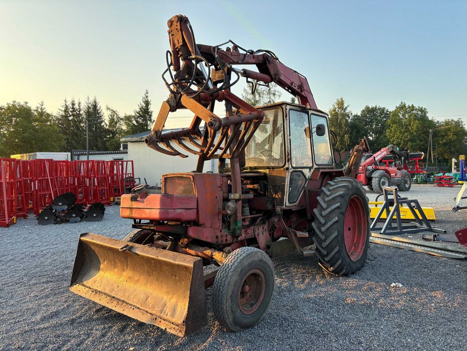 Białoruś JUMZ koparka ładowarka duża kabina