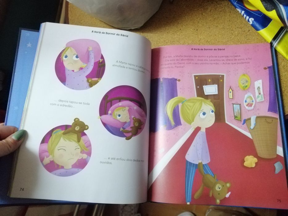 Livro de histórias para adormecer