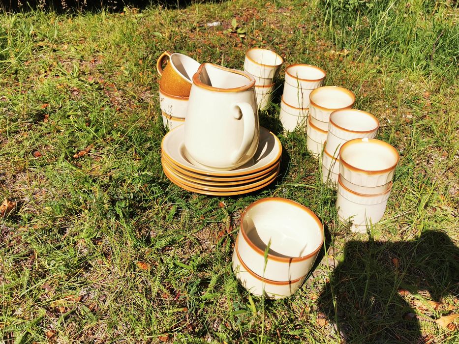 Zestaw PRL ceramika Tułowice