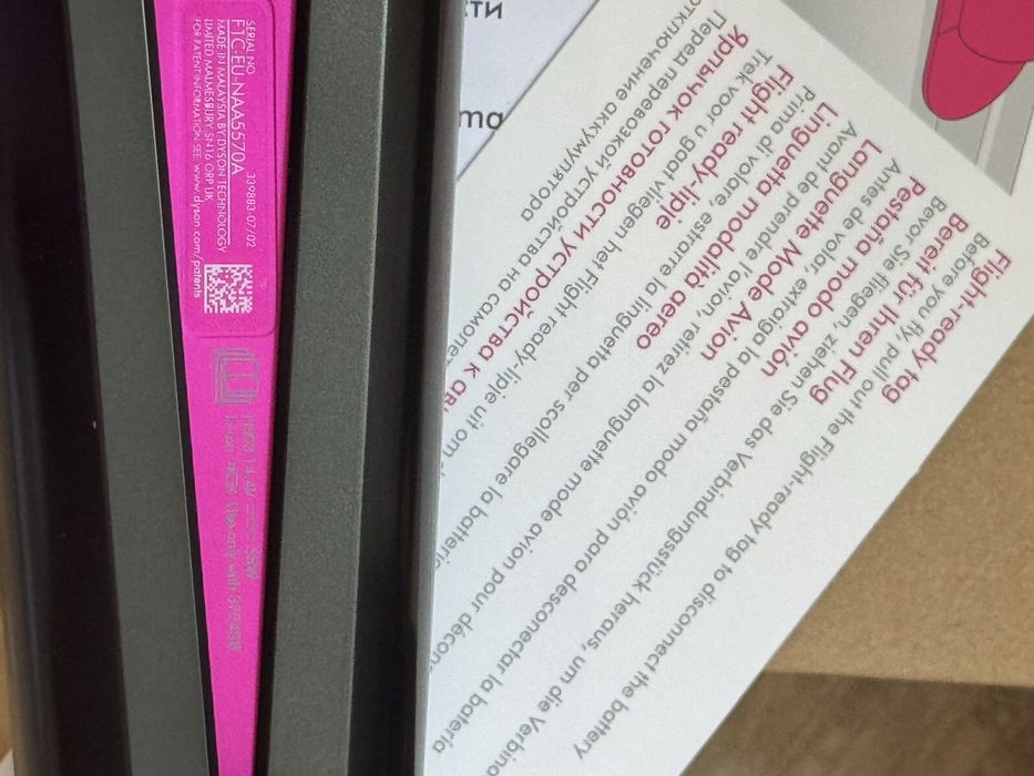 Стайлер  для волосся Dyson Corrale HS03 (Black Nickel/Fuchsia)