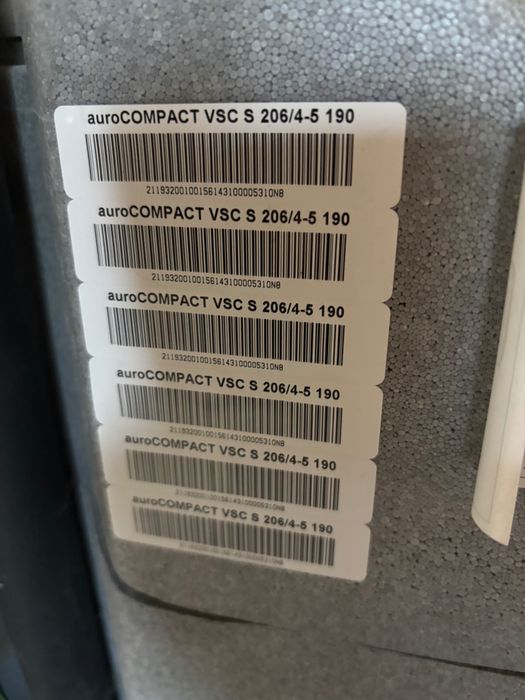 Vaillant VSC S 206/4-5 auroCOMPACT 190