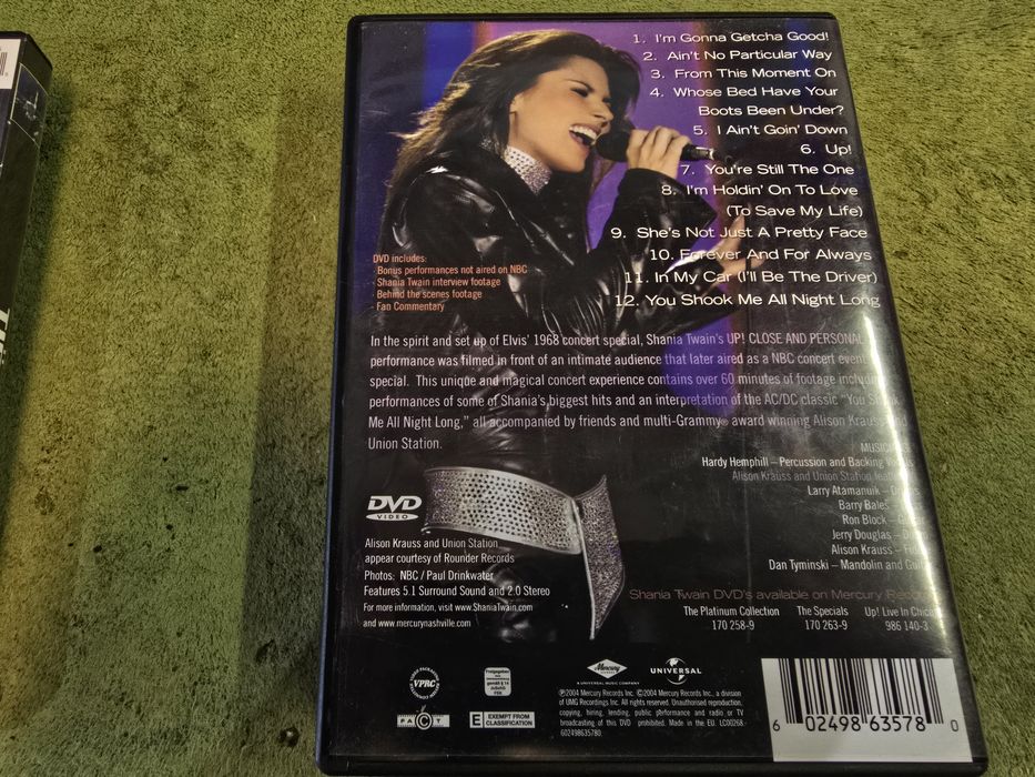 Zestaw 4 koncerty na DVD.