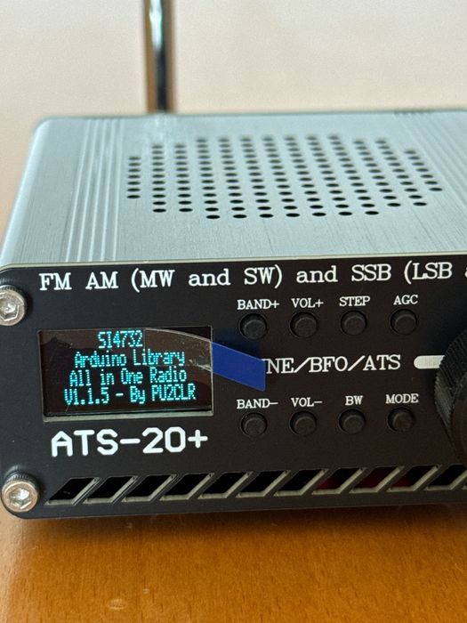 Quansheng uv-k5, antena i ATS 20+