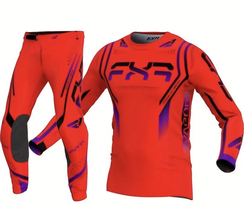 Strój komplet cross enduro L XL XXL Fox KTM spodnie koszulka
