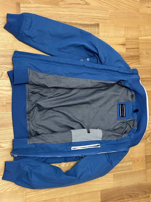 Męska kurtka bomberka Tommy Hilfiger niebieska r. s