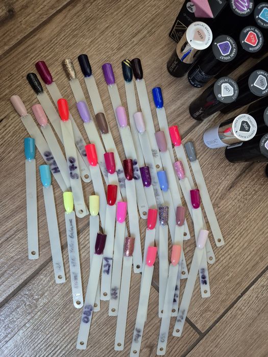 Lakiery hybrydowe, ozdoby komplet