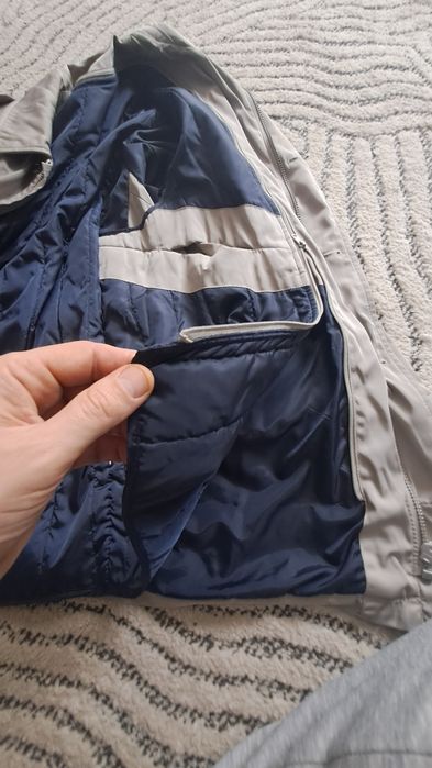 Płaszcz męski typu krótki trencz Zara z podpinką