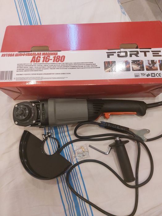 Болгарка Forte 180mm новая
