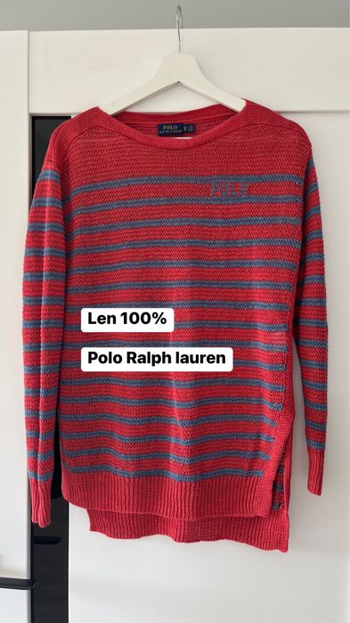 Polo Ralph Lauren len seeter bluzka M L