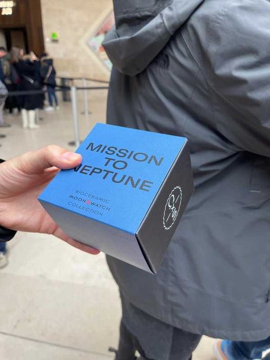 Neptune SO33N100 by Omega x Swatch - Limited Edition Celestial Series