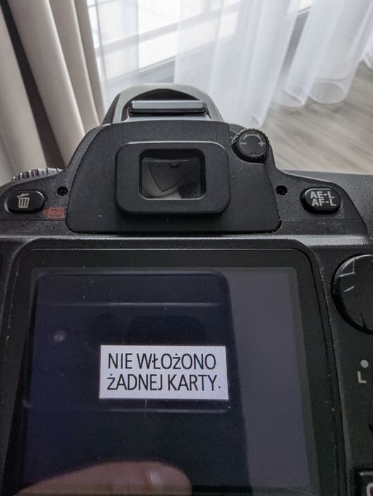 Aparat Lustrzanka Nikon D80 + obiektyw Nikkor 18-55 AF