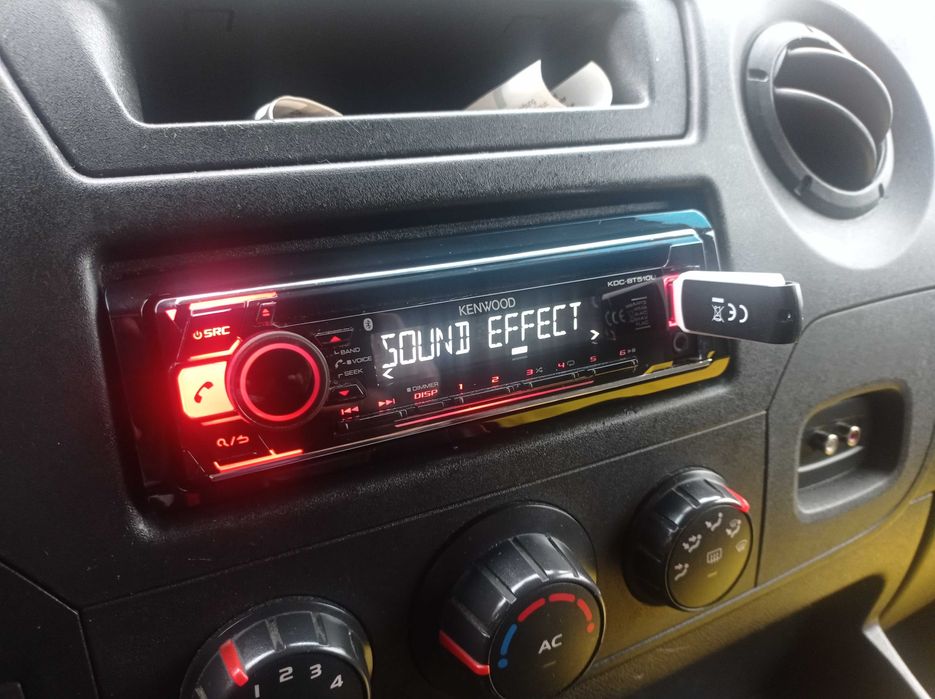 Radio Samochodowe KENWOOD BLUETOOTH MP3 AUX USB Sterowaniem Subem