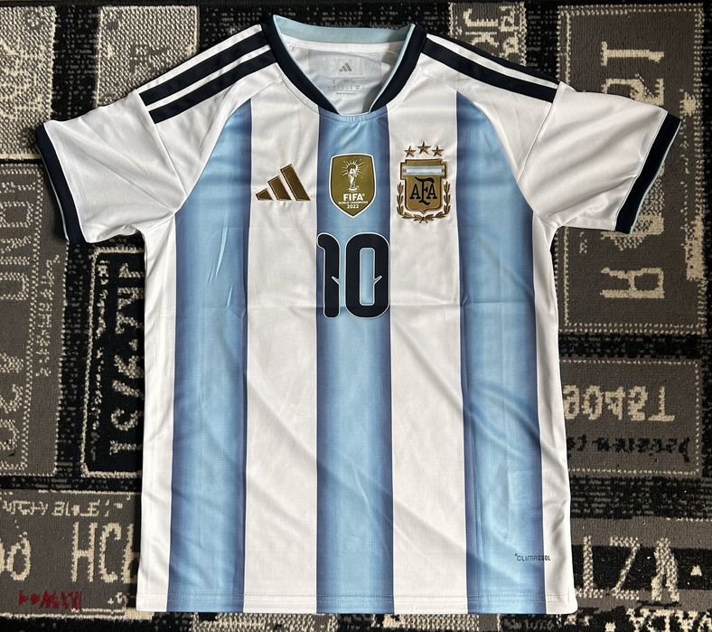 Argentyna 2026 Mundial Home Lionel Messi #10 adidas S Stan Bardzo Dobry