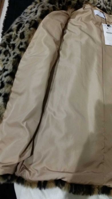 Casaco Padrão de Leopardo, fofinho, NOVO a ESTREAR*