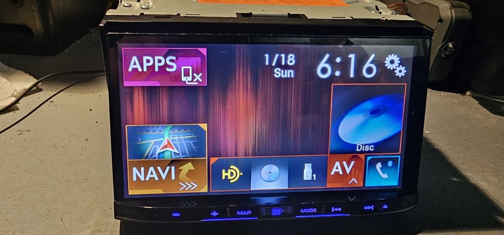 Pioneer Avic-8100NEX Carplay Android Auto 7 cali 2 Din System Nawigacj