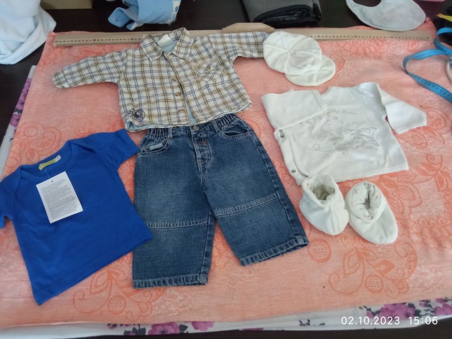 Дитячі теплі речі від 3 місяців