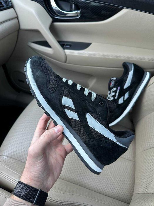 Кросівки Reebok Classic Black/White  premium