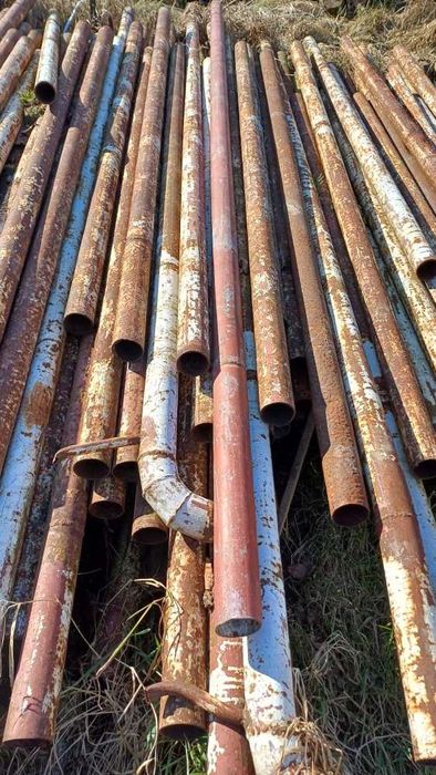 Rura stalowa fi 76,1; rury stalowe, rura fi 70; koło Darłowa