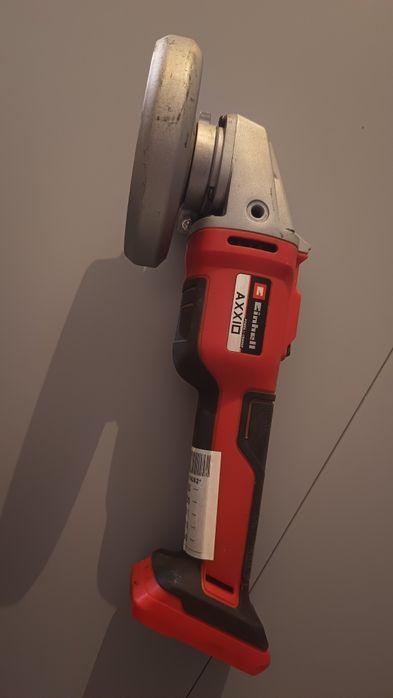 Einhell aixx10 akumulatorowa szlifierka kątowa stan bdb