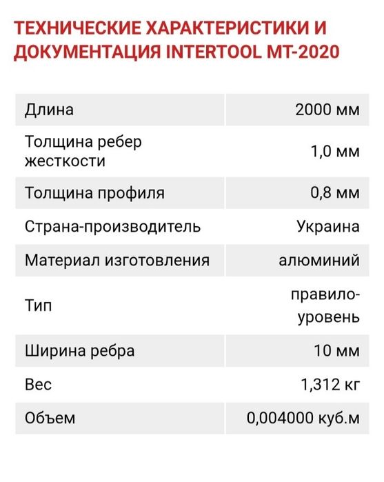 Правило из прочного алюминия