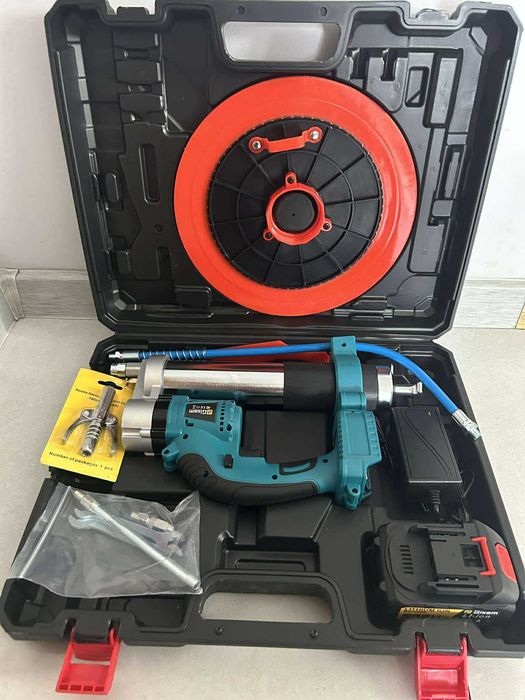 !PROMOCJA! Smarownica akumulatorowa 10000 PSI Gisam – HIT!