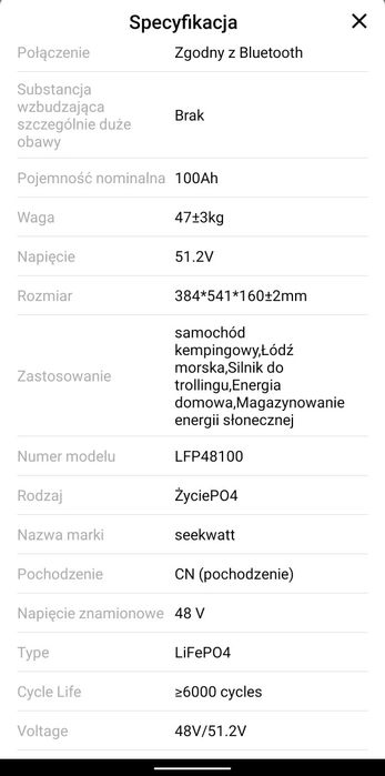Magazyn energii 5kw segment PWOD