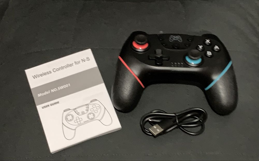 Consola de jogos e controlo joystick