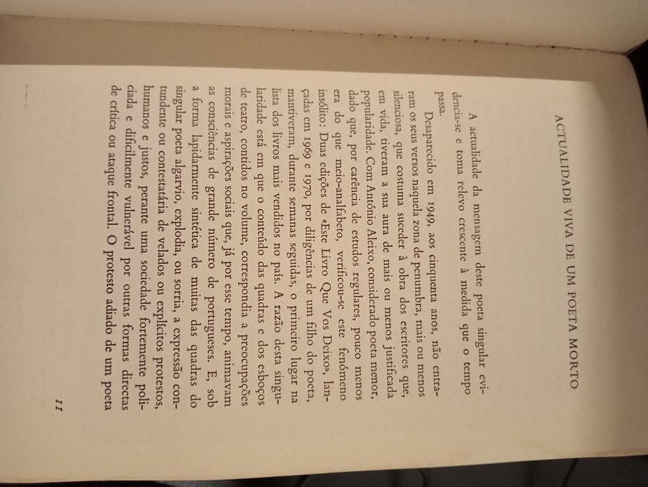 António Aleixo - Este livro que vos deixo