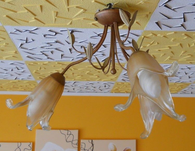 Żyrandol + Kinkiet komplet jak nowy "luminex" stare złoto klosze