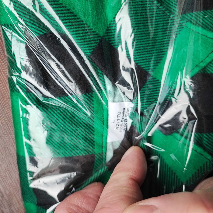 2x Koszula robocza, flanelowa XL  L