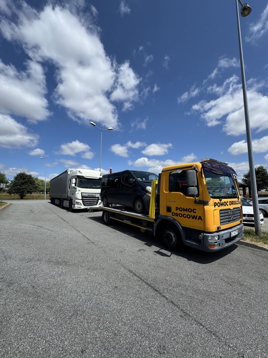 Pomoc drogowa 24h /7 laweta holowanie transport ratownictwo drogowe zastepcze z OC sprawcy