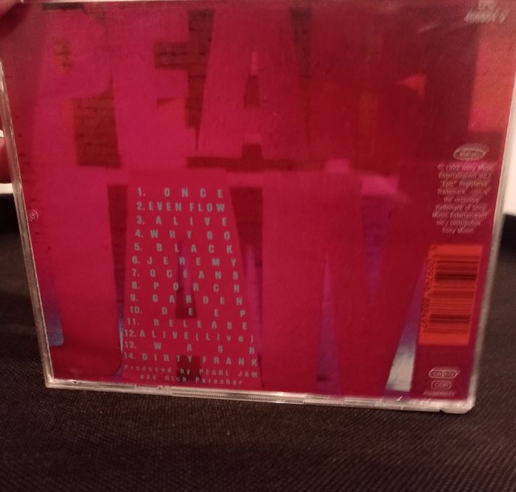 Pearl Jam TEN CD
