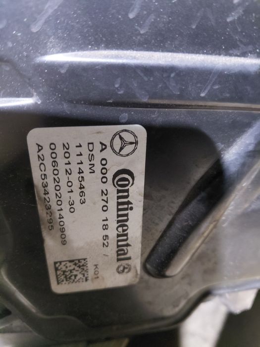 Caica velocidades automatica  w212 250cdi