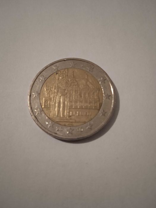 Moeda Comemorativa 2 Euros Alemanha 2010