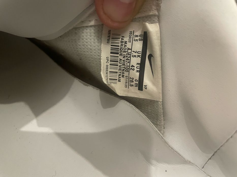 nike acronym 42 size,26,5 cm