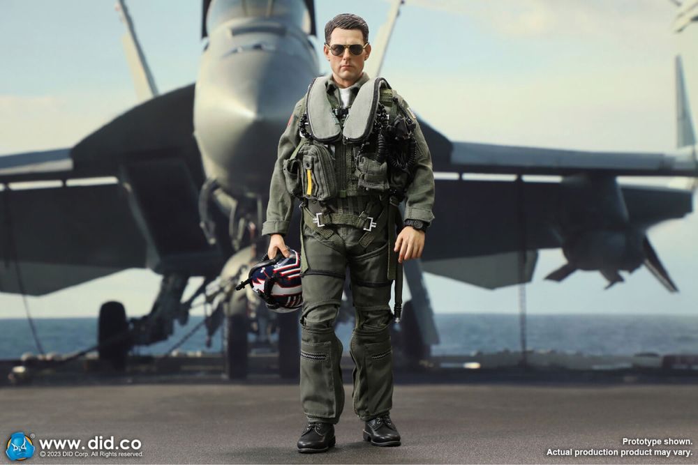 Фігурка 1/6 Top Gun Maverick F/A-18E Pilot DID Corp. тип hot toys