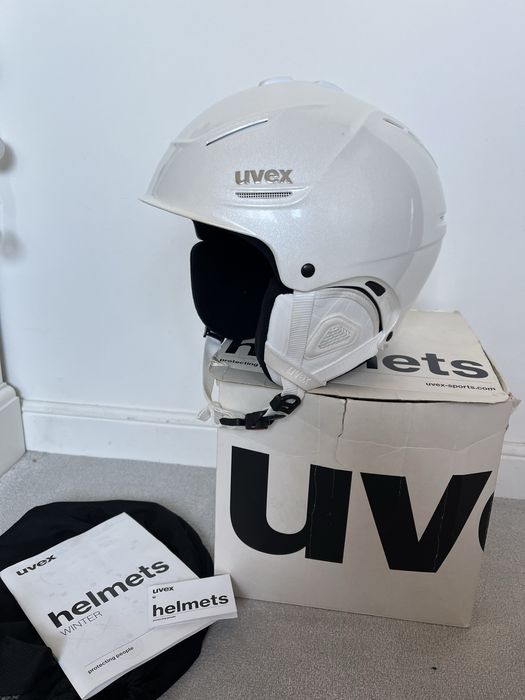 Uvex kask narciarski 52/55 i Smith google