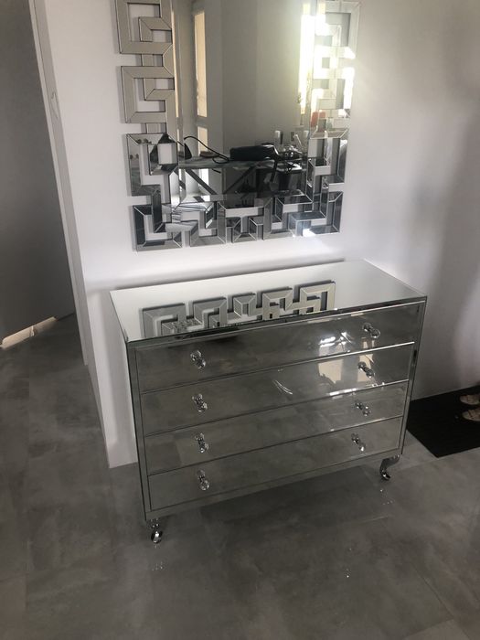 Komoda lustrzana, z lustra, glamour, nowoczesna !!!