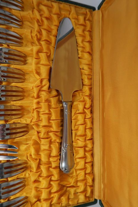 Conjunto de bolo - talheres antigo Franceses