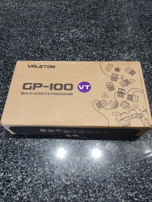 Pedaleira VALETON GP-100, com transformador, RESERVADA.