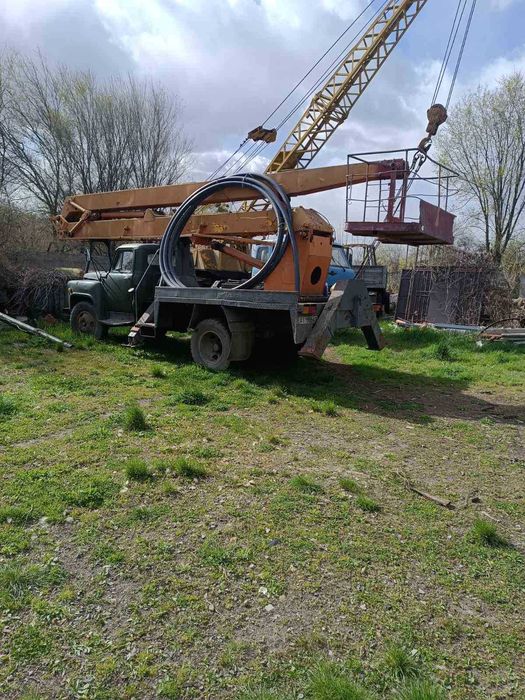 автовишка ГАЗ-53 АГП-18 автопідйомник автовежа
