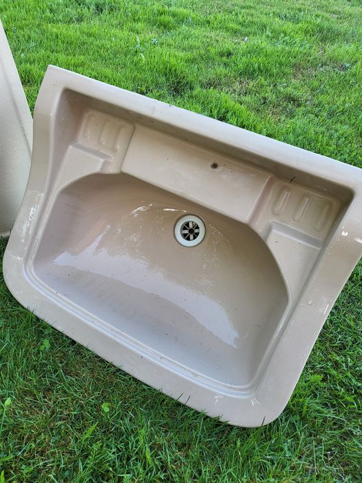 Umywalka z nogą,  zlew