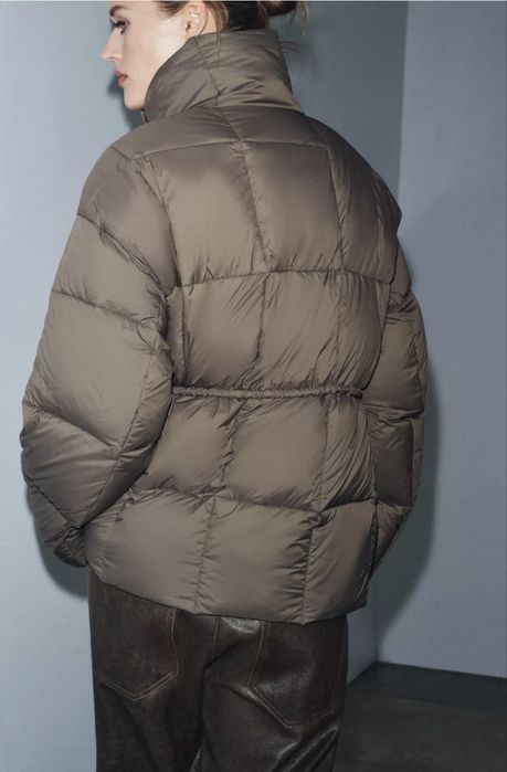 Пуховик ZARA ZW Collection куртка зима