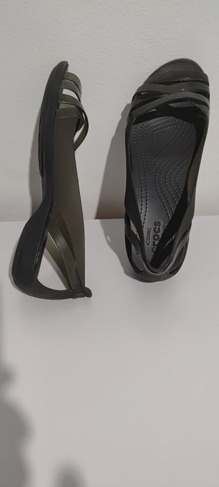 Baleriny crocsy czarne 36/37