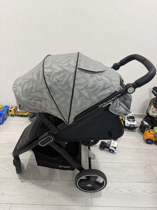 Коляска дитяча El Camino ME 1053B DYNAMIC PRO Special Light Gray