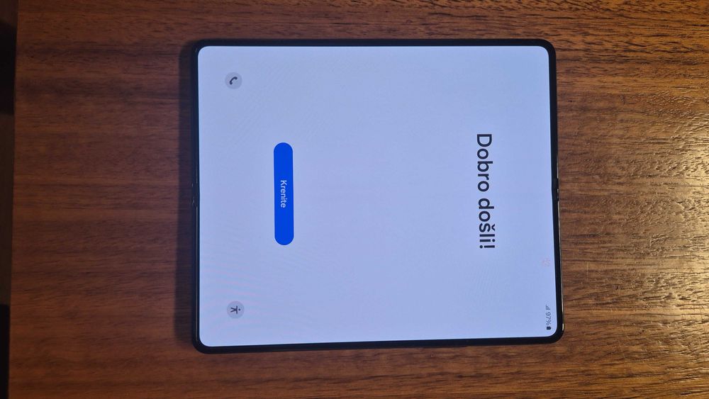 Galaxy z fold 5 blue 1TB