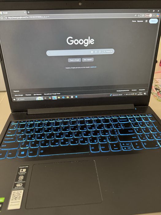 Продам ноутбук Lenovo L340-15IRH i5-9300H / GTX1050 3 GB / SSD 512/FHD
