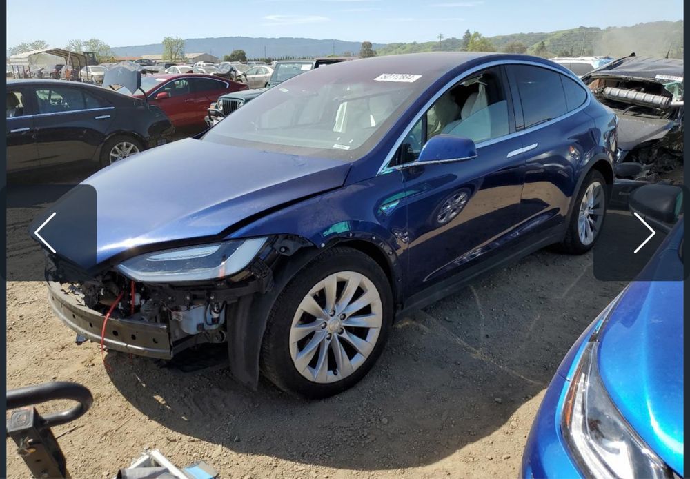 Бампер тесла х / двері тесла х розборка тесла х