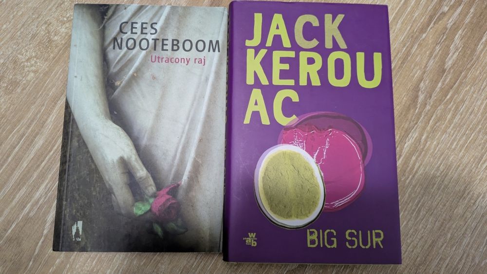 Jack Kerouac - Big Sur, Cees Nooteboom - Utracony Ray -книги польською